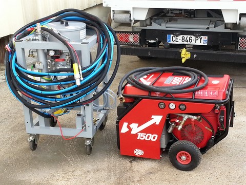 aérogommeuse et winair